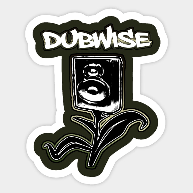 Dubwise-Soundplant Sticker by AutotelicArt